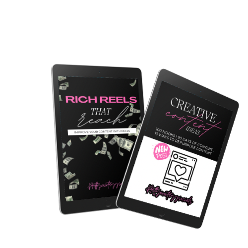 BUNDLE: Reel Riches That Reach: Improve Your Content With Reels + Creative Content Ideas (With Resell Rights)